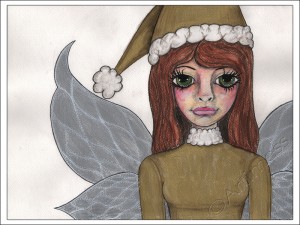 Christmas Angel - Painted